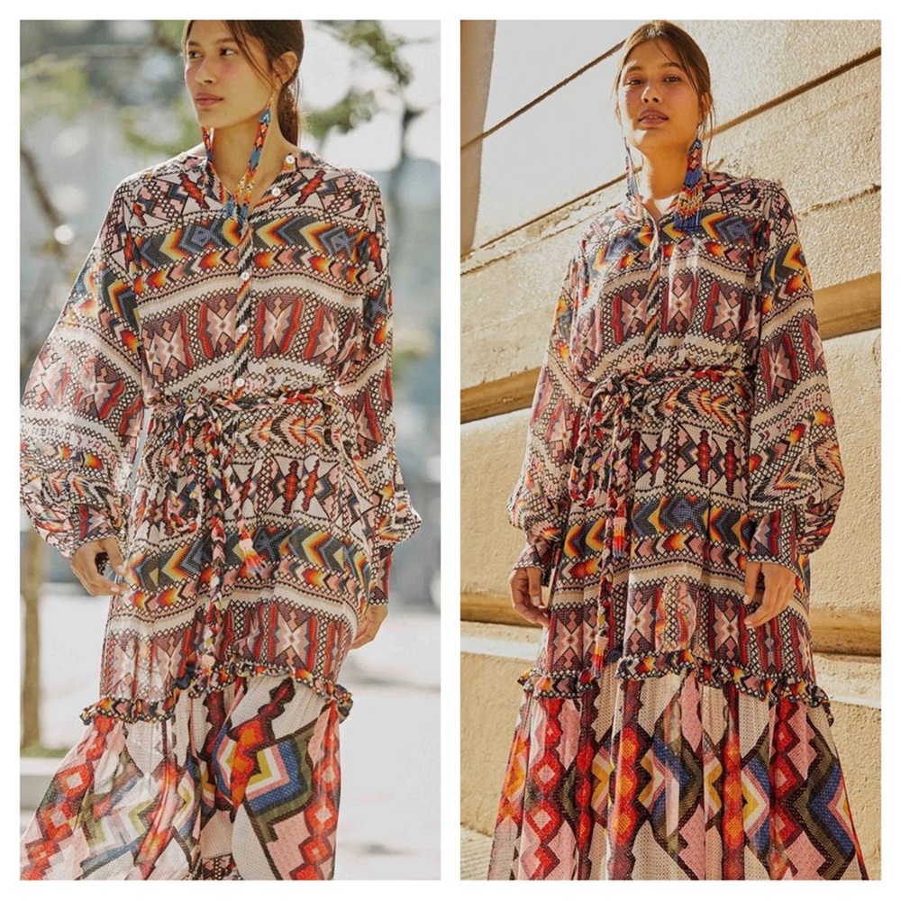 ππ· FARM Rio Amulet Printed Maxi Dress - Picture 8 of 12